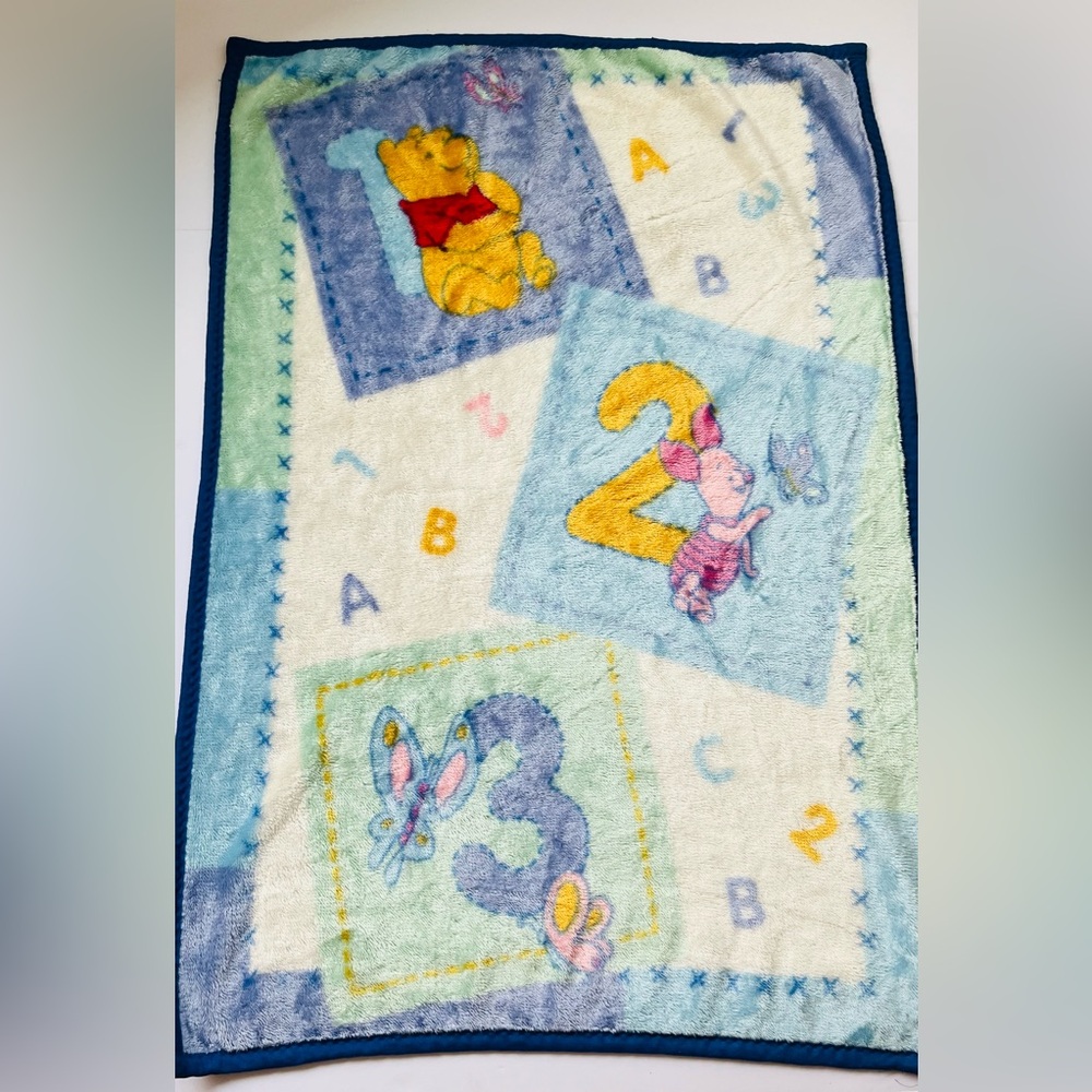 Vintage Disney Winnie The Pooh Blanket